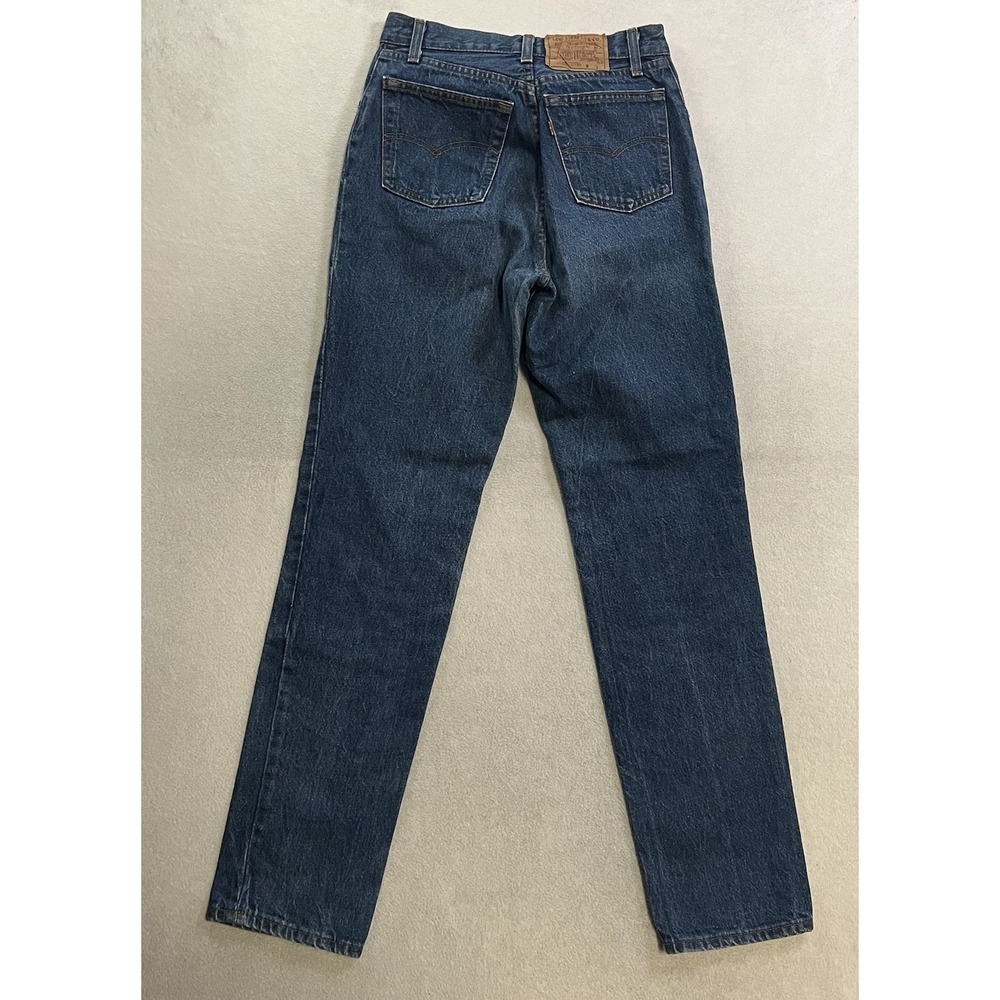 VTG Levis 501 Jeans 26501-0158 Straight Size 11 Actual Size 26x32 Button Fly USA